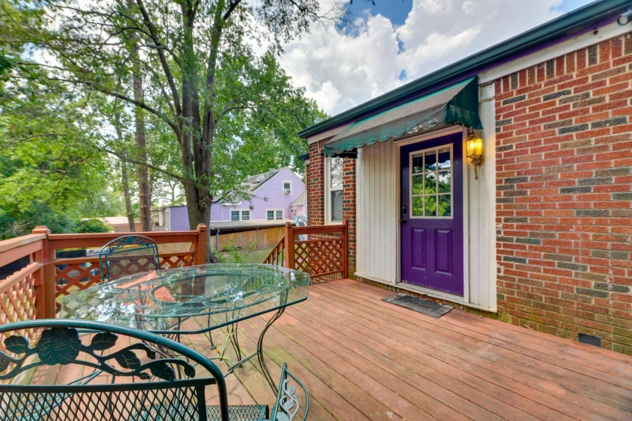 Atlanta Home With Deck 6 Mi To Downtown! Exterior foto